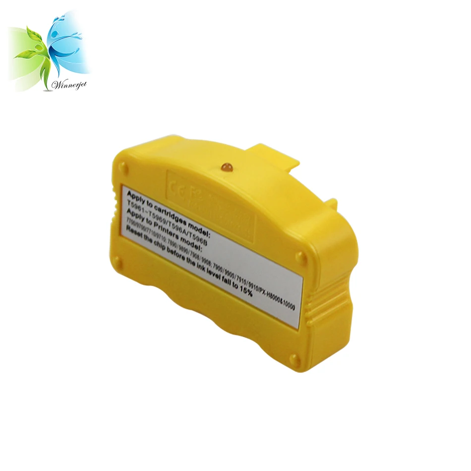 

Winnerjet 2 pieces Chip Resetter for Epson Stylus Pro 7890 9890 printer for T5961-T5969 T6361-T6369