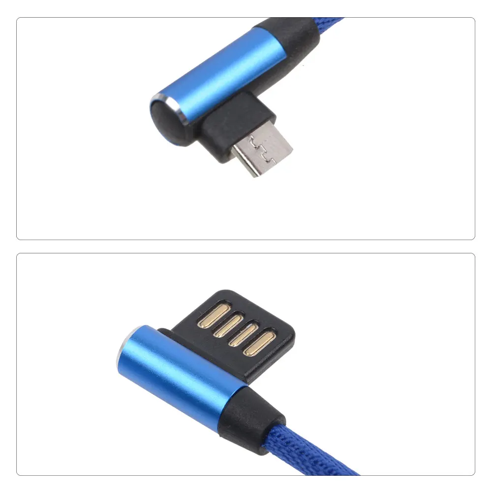 90 градусов Microusb угловой Быстрая зарядка Micro USB кабель для зарядки шнур кабели