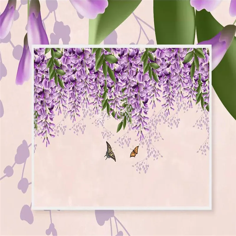 Watercolor style Nordic TV background wall professional production murals wholesale wallpaper mural poster photo wall Watercolor style Nordic TV background wall professional production murals wholesale wallpaper mural poster photo wall