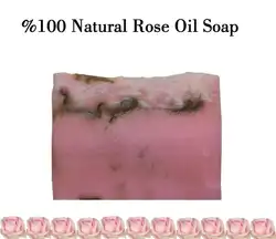 Мыло ручной работы 4 шт. экстракт розы лечение акне для глубокой очистки кожных пор уход за лицом; отбеливание натуральное мыло для ванны