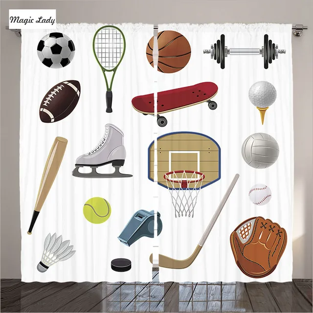Aliexpress.com : Vorhänge Kinder Wohnzimmer Schlafzimmer Sportlich