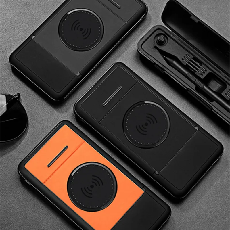 

Hot Sale Wireless Charging 10000 MAh Power Bank Digital Display Stand Mobile Power For Mobile Phone Charging Treasure For Xiaomi