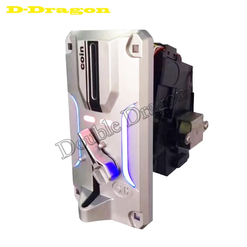 US $799.99 LED flashing colorful Electronic Coin Acceptor CPU Comparison Multi Coin Selector Mechanism Arcade Led panel Coin Acceptor