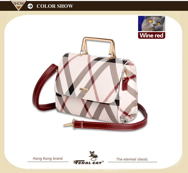 FERAL CAT Fashion Handbag 2017 Women Leather Handbags Luxury Bags Designer High Quality65