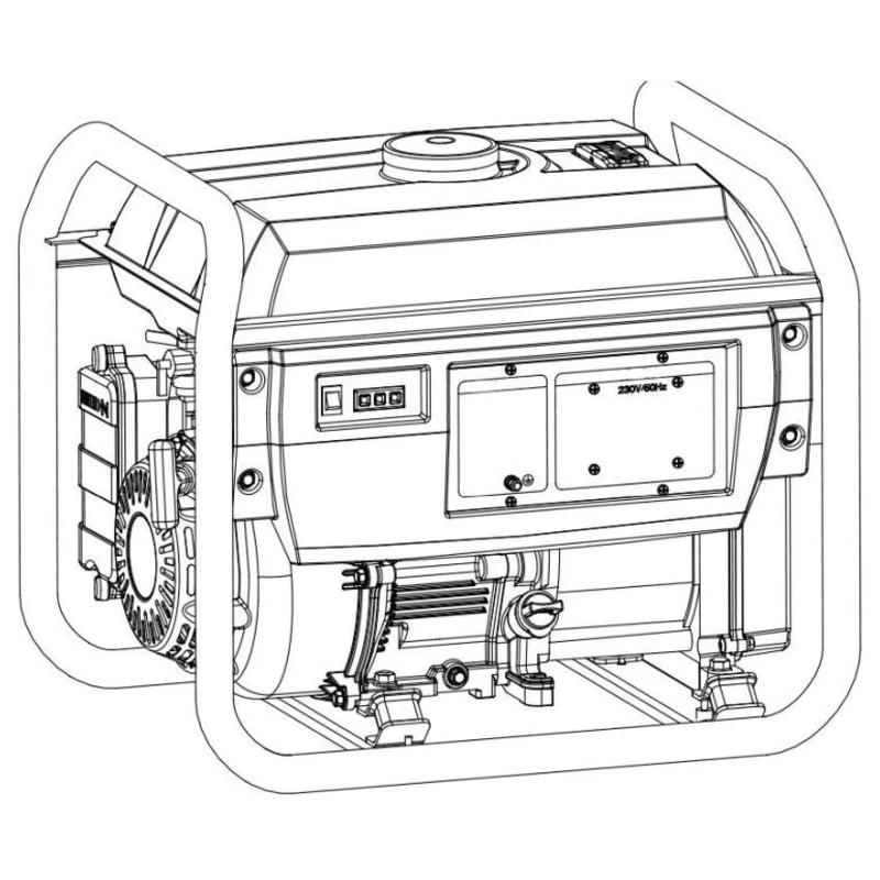 Инверторный генератор HUTER DN4400i