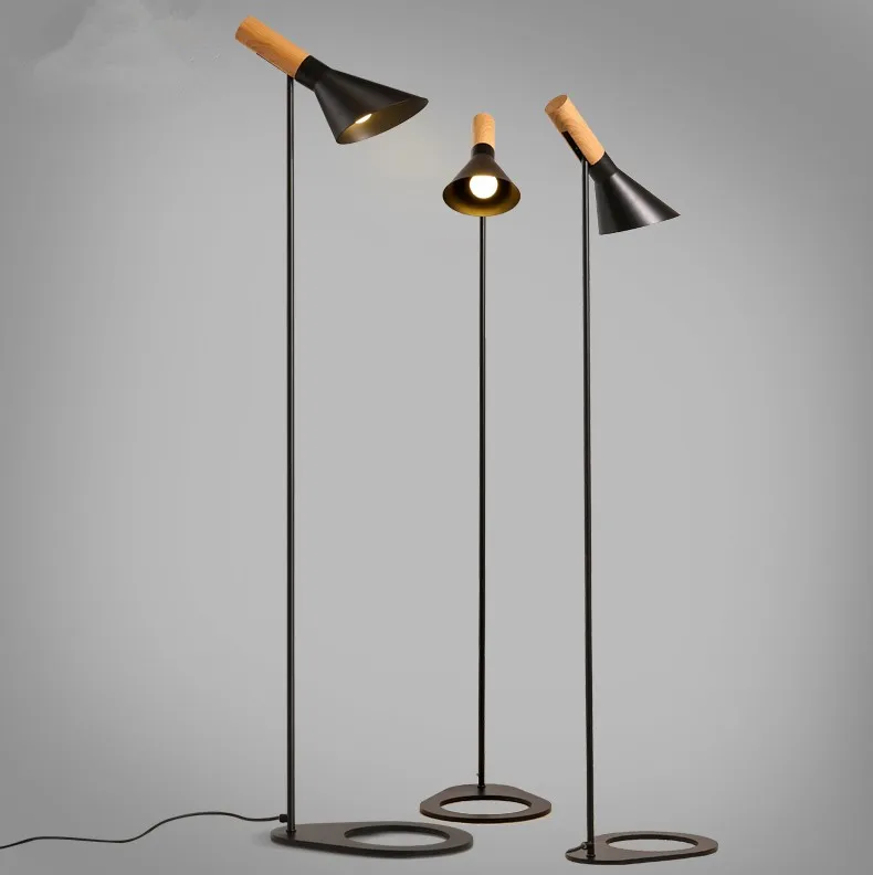 

Simple Floor Lamp Modern Standing Light Metal white black Floor Light E27 LED bulb For Living Room Folding Standing Lamp