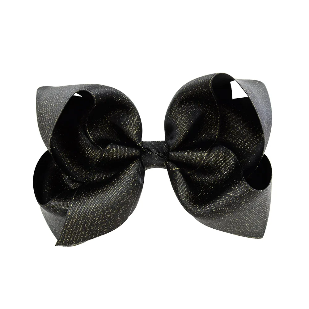 Retail 12 color 4 Inch Boutique New hair bows Solid Ribbon Bowknot Handmade DIY Hair Accessories With Alligator Clip 757 - Цвет: 4