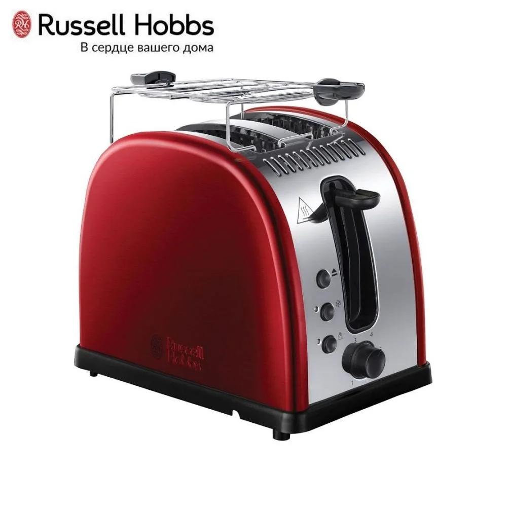 Тостер Russell Hobbs 21290-56 тостер сэндвич бытовые кухонные приборы приготовление жарки хлеба для приготовления тостов хлебопечка гриль - Цвет: 21291-56