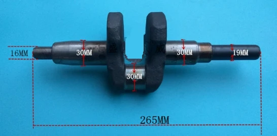 

Top Quality! Straight Key Type Crankshaft for 170F/L48 4HP 4 Stroke Single Cylinder Air Cooled Diesel Engine