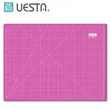 Розовый 3,0 мм Прямоугольник самовосhealing вающийся 5 слоев ПВХ коврик для резки A2 60x45 см 24x18 дюймов
