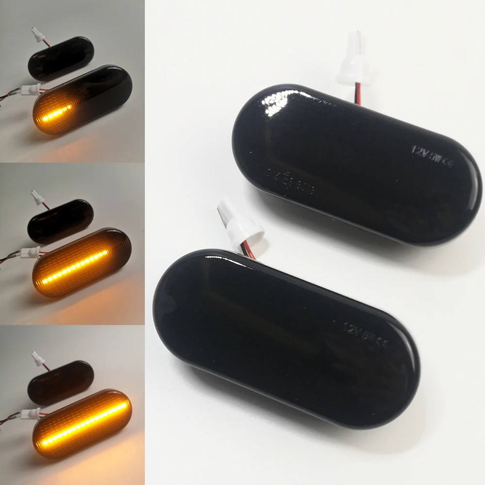 

Led Dynamic Turn Signal Light Side Fender Marker Sequential Blinker For Volkswagen VW Bora Golf 3 4 Passat 3BG Polo SB6