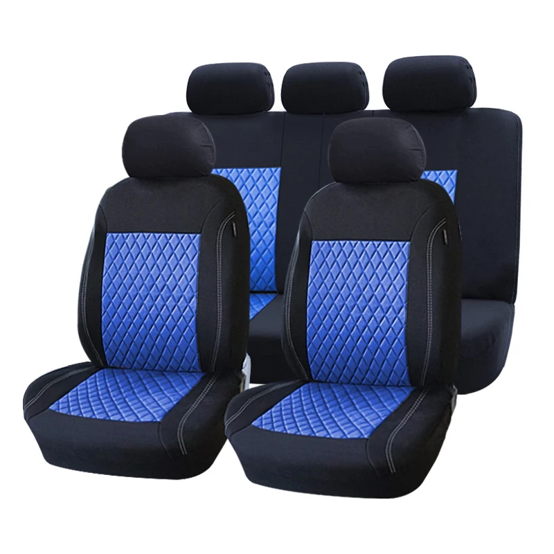 Чехлы для автомобильных сидений, полный набор чехлов для автомобильных сидений, универсальные, совместимы с большинством аксессуаров для салона автомобиля, защита цвета