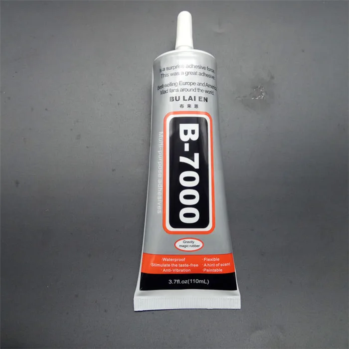 Tela do Telefone de Vidro Cola Líquida Multiuso Adesivo Jóias Artesanato Cristal Strass Faça Você Mesmo Fix Prego Gel B7000-110ml 12 Pçs 10 Cheap Estojo de lápis