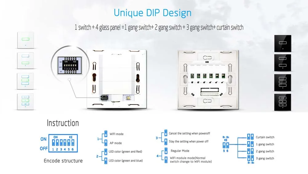Wi Fi вентилятор Wallpad 110 220 В 2 4 ГГц|dimmer switch wifi|wifi dimmer switchswitch |