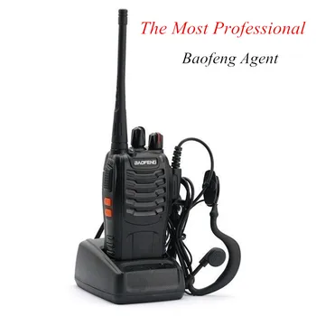 

BaoFeng BF-888S Portable Radio Station Walkie Talkie 5W CB Ham Radio Set Two Way Radio uhf Transceiver Rechargeable and Cheap