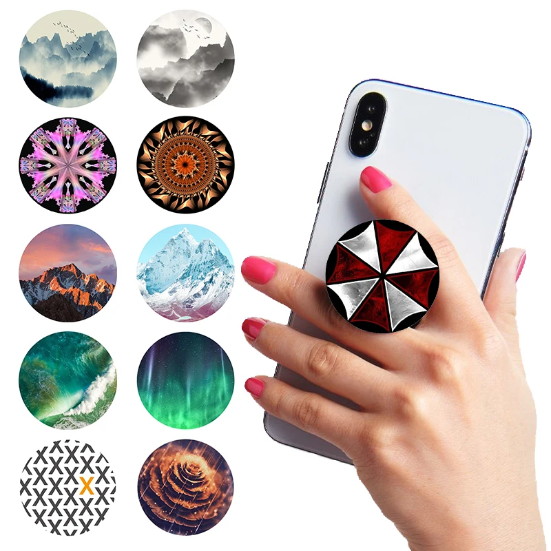 

Pop Socket 3MM Removable Glue Expanding Stand and Grip Mount Mobile Phone Holder Smartphone Desk Stand Finger Ring PopSocket