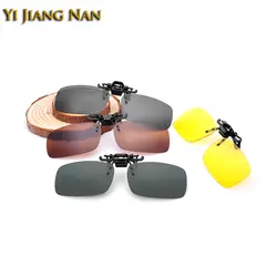 Yi Цзян Нань Марка оправы Солнцезащитные очки клипы зеркало линзы покрытием UV 400 солнцезащитные очки клип на рецепт рамки 3 различных размеры