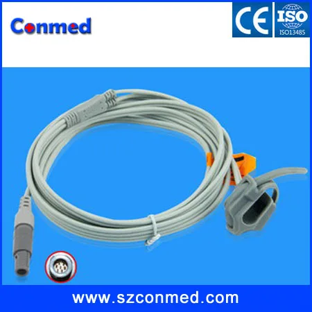 

10PCS/LOT Compatible New BCI Neonate wrap SpO2 Sensor probe 3180, 3300, 3404 7pin 3M BCI adult finger Spo2 probe
