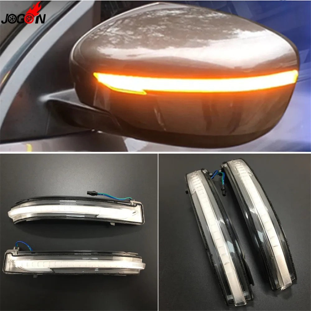 

Dynamic Turn Signal Side Wing Rearview Mirror Indicator Blinker Repeater Light For Nissan Navara 2015-2018 NP300 D23 Terra 2018