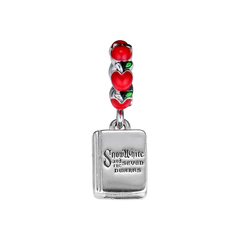 

DIY Fits Bracelet Necklace Beads for Jewelry Making Snow White and The Seven Dwarfs Book Dangle Charm Silver 925 Jewelry F819