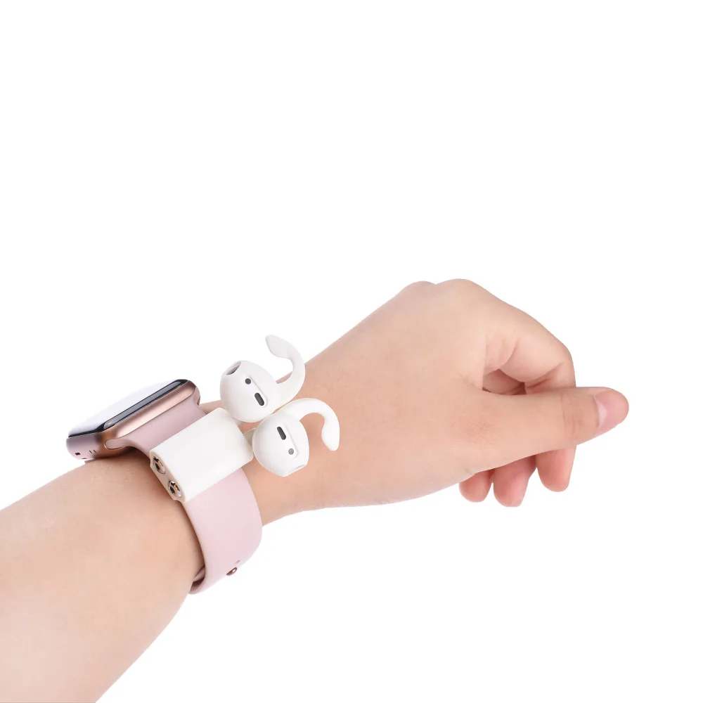 

Premium Silicone Headset Organizer Earphone Hook Stabilizer For Apple AirPods Holder Portable Silicone Stand