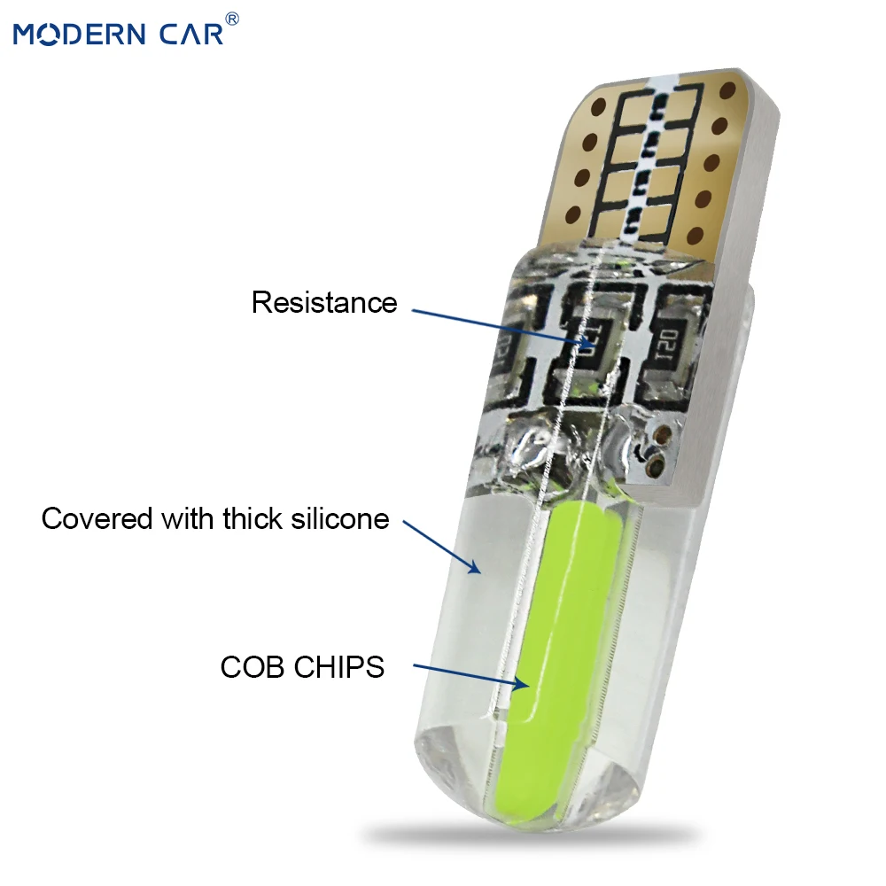 MODERN CAR 2x T10 COB W5W LED Car Light Bulbs 2SMD Marker Lamp WY5W Tail Side Bulb Wedge Parking Dome Lights Interior Lightting MODERN CAR 2x T10 COB W5W LED Car Light Bulbs 2SMD Marker Lamp WY5W Tail Side Bulb Wedge Parking Dome Lights Interior Lightting