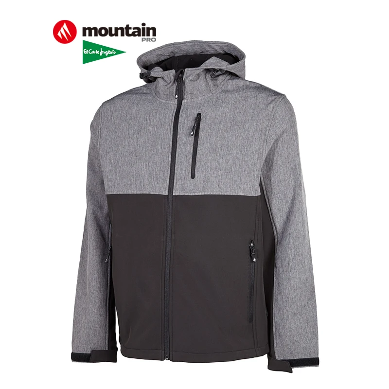 Softshell hombre Corte Inglés impermeable deportes senderismo gris deporte táctico al aire libre Camping escalada básicas| - AliExpress