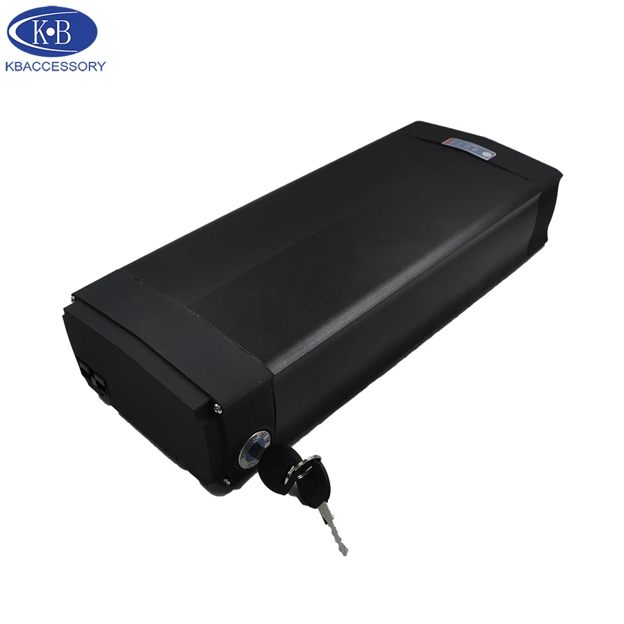 Best Free Shipping Rear Rack Battery 36V 40Ah Electric Bicycle Battery 36v Lithium Battery Pack with USB+2A Charger for 1000W motor 2