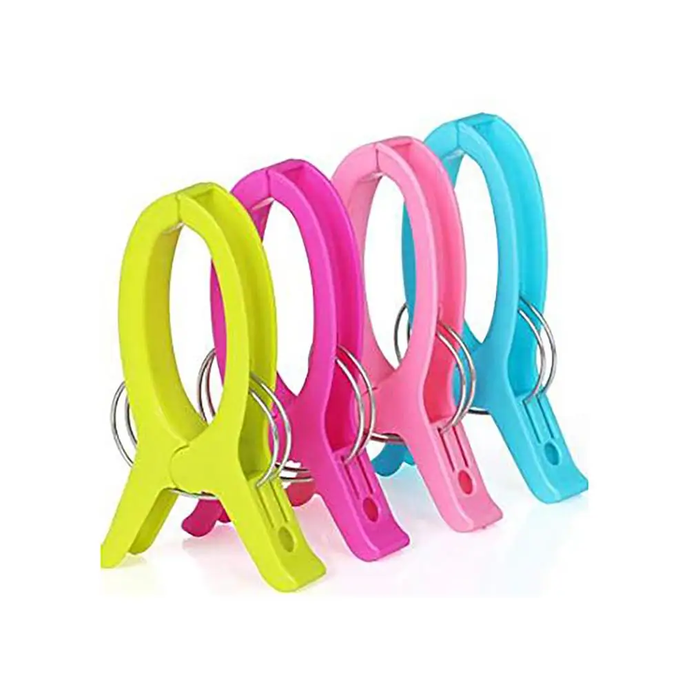 

Large windproof strong clothespin quilt clip multi-function plastic drying clip spring clip 16×2.4cm-4