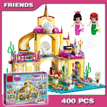 

400pcs Princess Series Ariel's Undersea Palace Seabed SY374 Model Building Bricks Blocks Toys for Girls Compatible with Lago