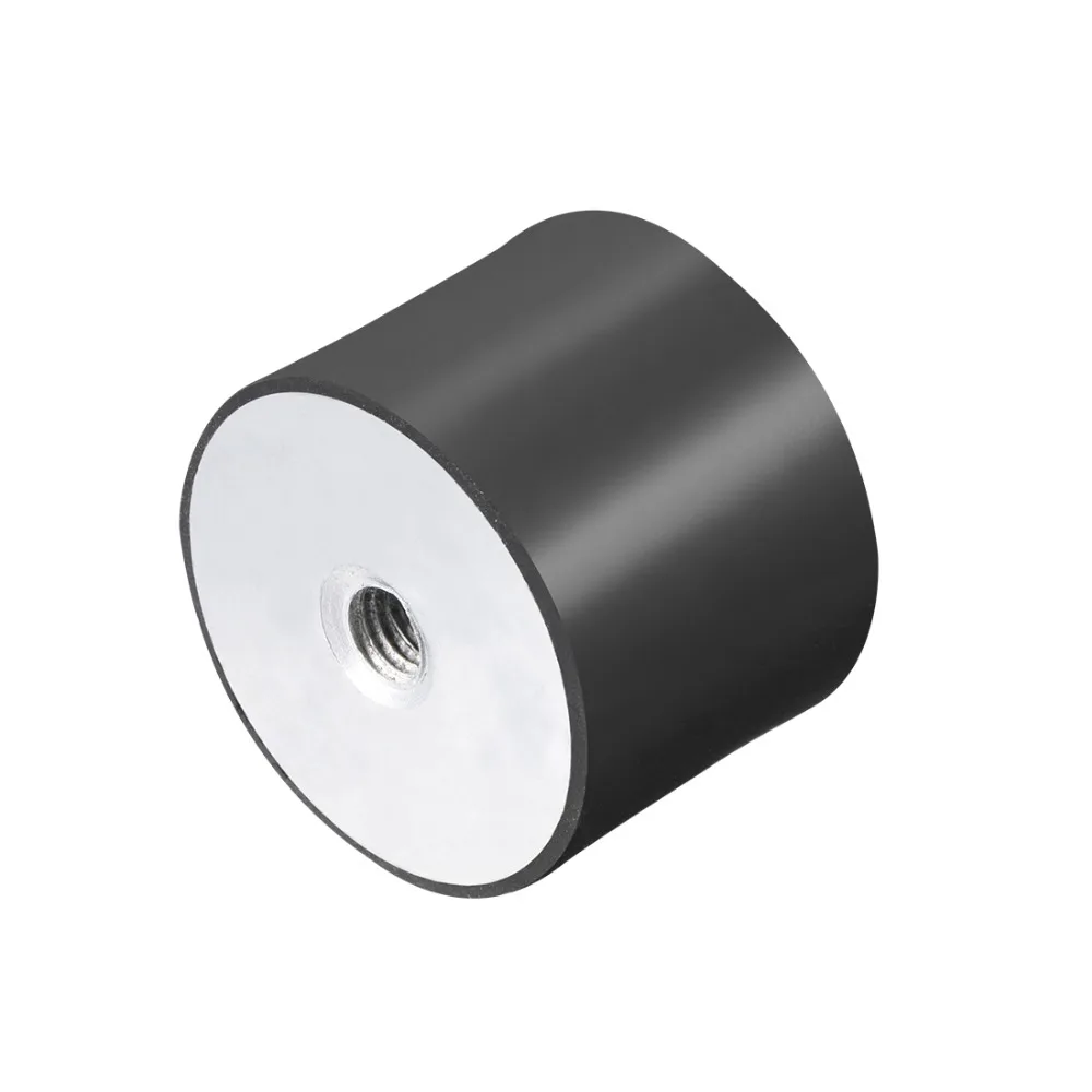 

UXCEL Mount M6/8 Female Thread Rubber Mounts Vibration Isolator Replaces Anti Vibration Pads Flat Silentblock Base Block Dowel