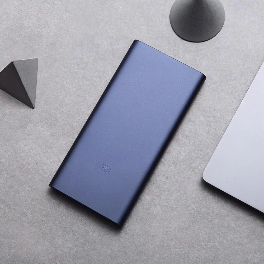  Xiaomi 10000 mAh Mi Power Bank 2S Dual USB Output fast charge two-way in lithium polymer Battery li