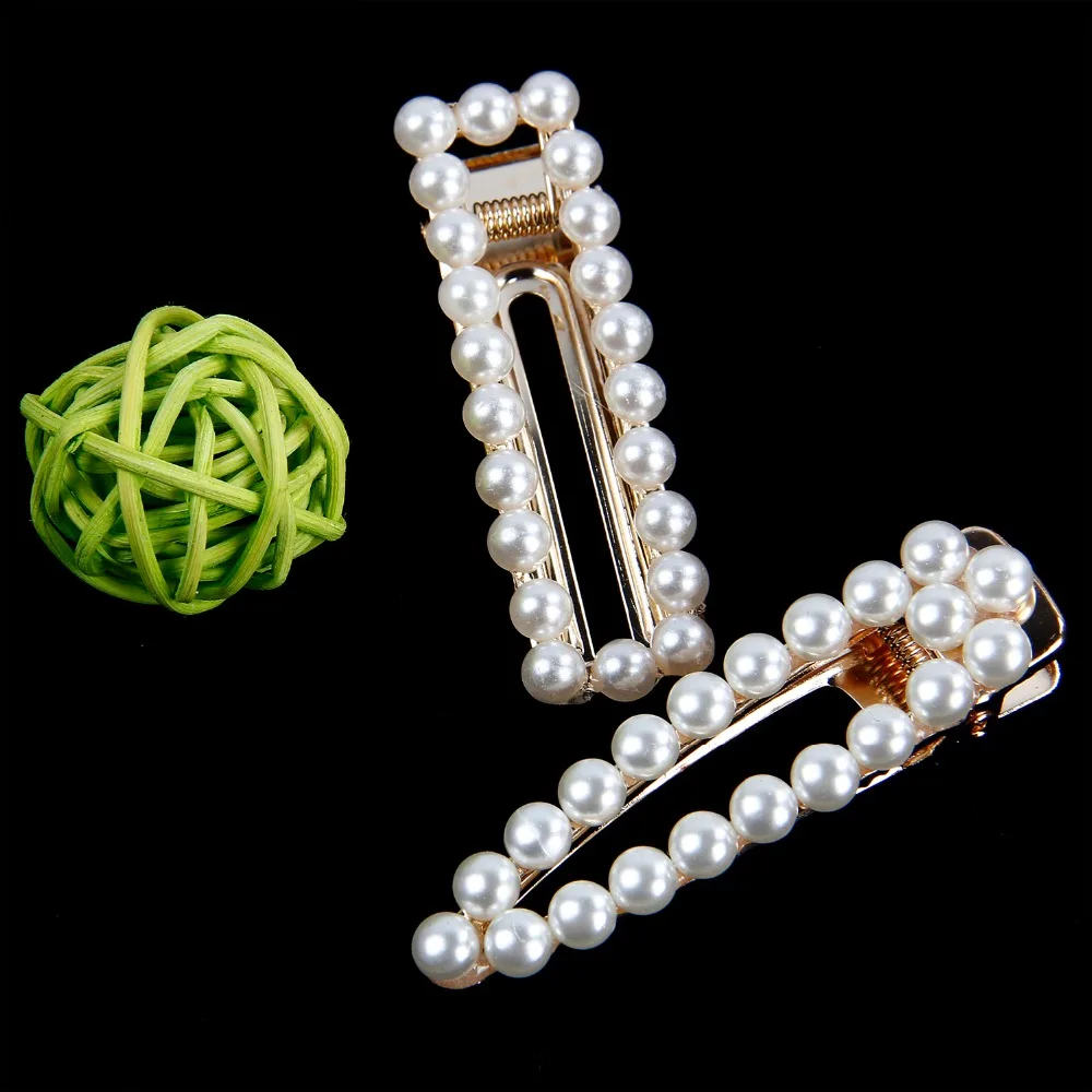 2019 Springtime New Stylehair clips full pearls hairclip Metal wholesale drop sale Hairpins BB Hairgrip Girls Hair Accessories 2019 Springtime New Stylehair clips full pearls hairclip Metal wholesale drop sale Hairpins BB Hairgrip Girls Hair Accessories