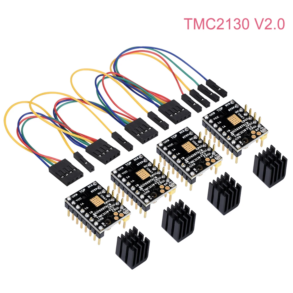BIGTREETECH TMC2208 V2.1 TMC2130 V2.0 محرك متدرج سائق StepStick SPI RepRap جدا ل SKR V1.3 MKS الجنرال V1.4 مجلس 3D طابعة