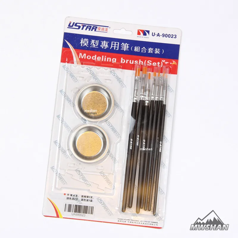 

Ustar 90023 Modeling Brush Set Hobby Painting Tools Accessory