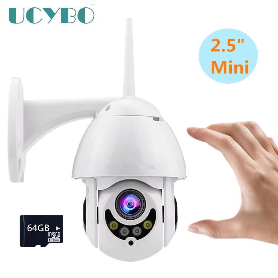 Wifi IP Camera wireless security Mini PTZ cameras outdoor audio video