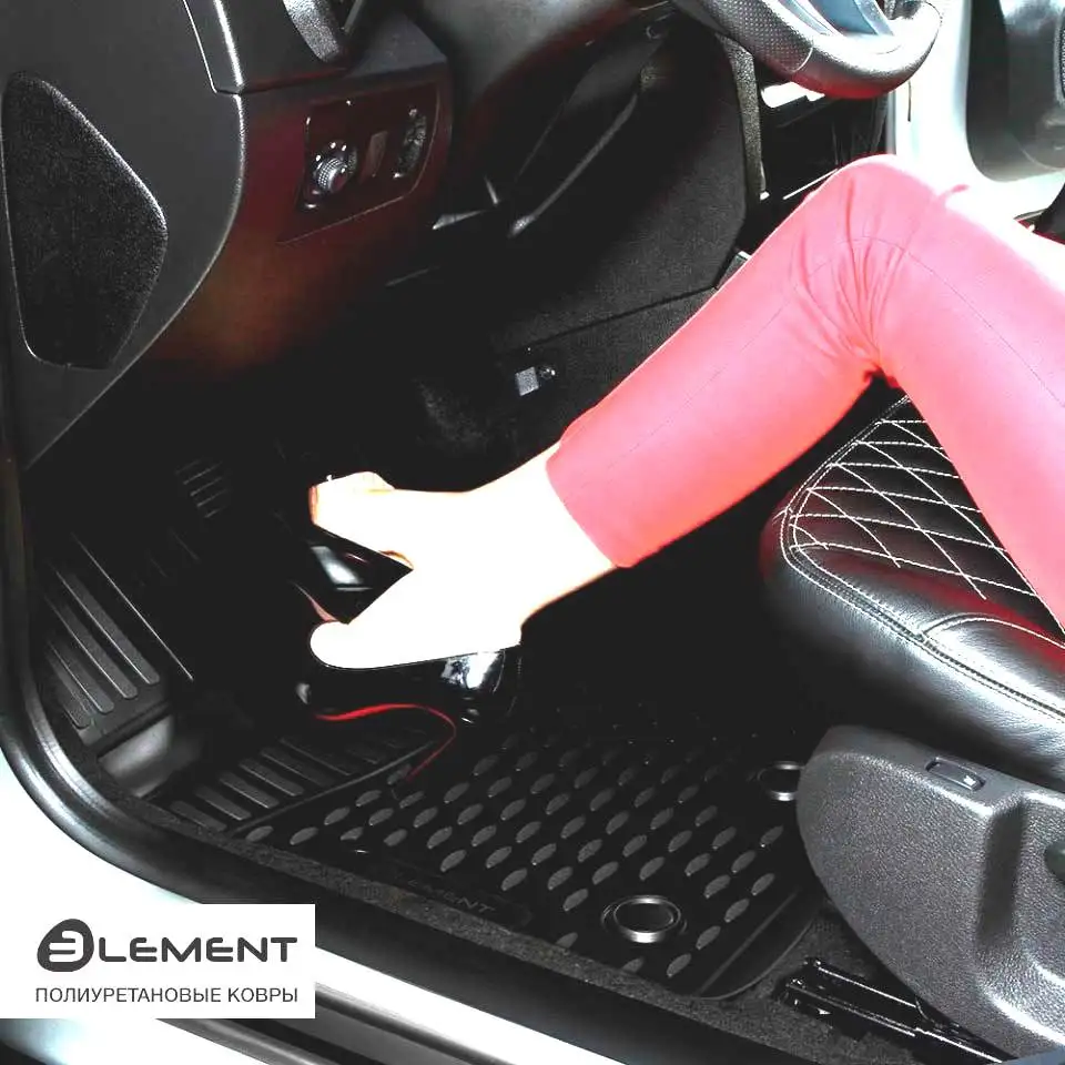 Для Haval H6 FWD 2014 2019 Коврики 3D в салон 4 шт./компл. полиуретан Element ELEMENT3D9922210k|Напольные