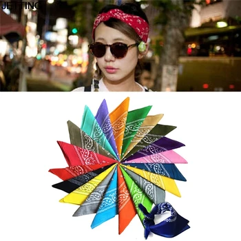 

Fashion Hot Cotton Blend Hip-hop Bandanas For Male Female Head Scarf Scarves Wristband