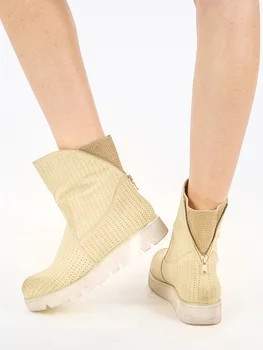 

QUEEN HELENA Ankle openwork Rhinestone