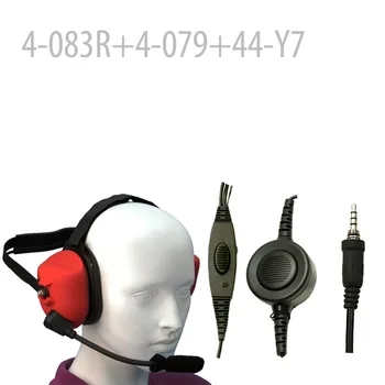 

Heavy duty Noise Headset (R) +Mini Din Plug 44-Y7 for FT-270 FT-277 HX-471 VX-6R/E VX-7R /E VX-120 VX-127VX-170 VX-177