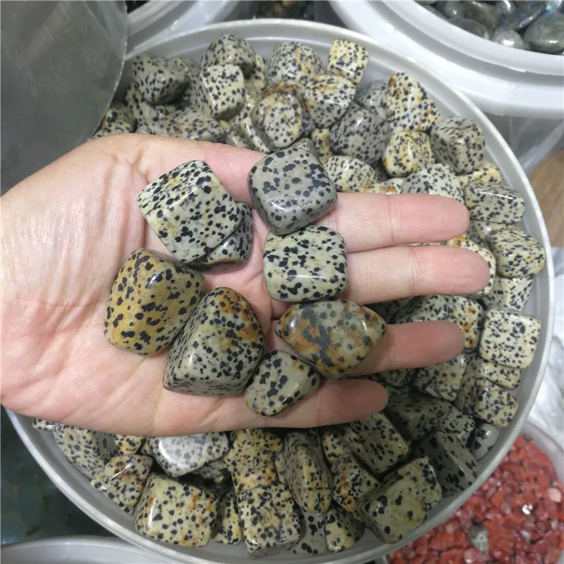 

50g Natural Leopard Grain Square Quartz Crystal Stone Rock Polished Gravel Specimen natural stones and minerals
