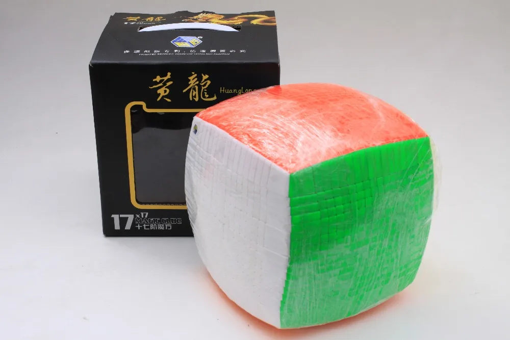 Yuxin Huanglong 17x17x17 куб чжишэн скоростной куб головоломка твист 17x17 Cubo Magico Обучающие Развивающие игрушки Магический дропшиппинг