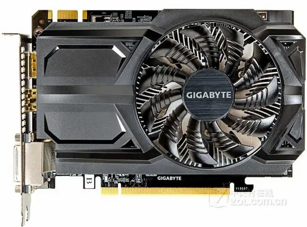 Б/у карты для GIGABYTE GTX950 2 Гб видеокарта оригинал nVIDIA Geforce 128 бит GDDR5 видеокарты DVI |