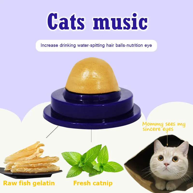 Long Effect Edible Catnip Toys Sugar Yellow Cat Nutrition Cream Cat