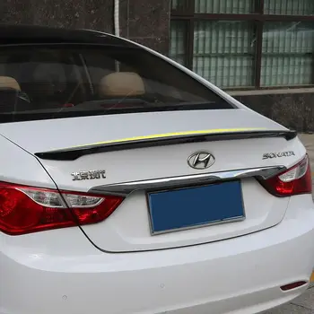 

For Hyundai Sonata 2011 2012 2013 ABS Plastic Rear Trunk Lip Boot Wing Unpainted Primer Color Rear Roof Spoiler