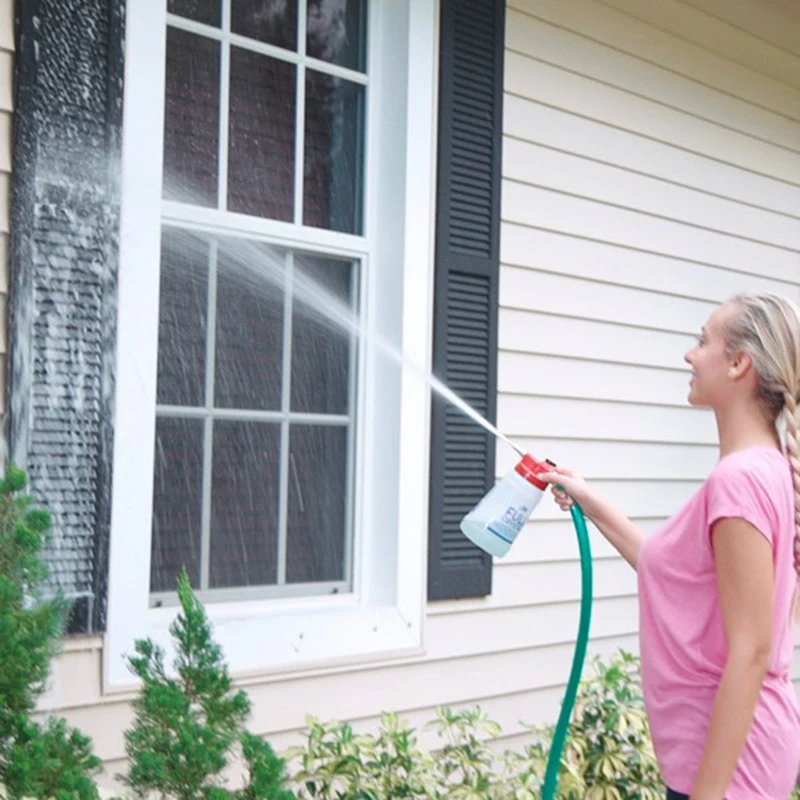 Full Crystal Outdoor Glass Cleaner Home Garden Handheld Spray Fuller Cleaning Tool Brush | Дом и сад