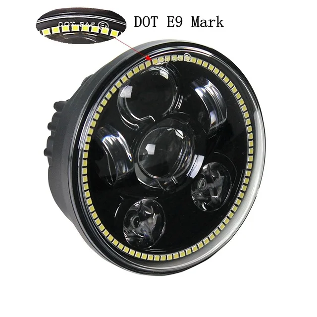  DOT 5.75 Inch Led Headlight for Harley Headlight DRL 5 3/4 Inch moto Led Headlight for Harley Dyna  - 1000005523413
