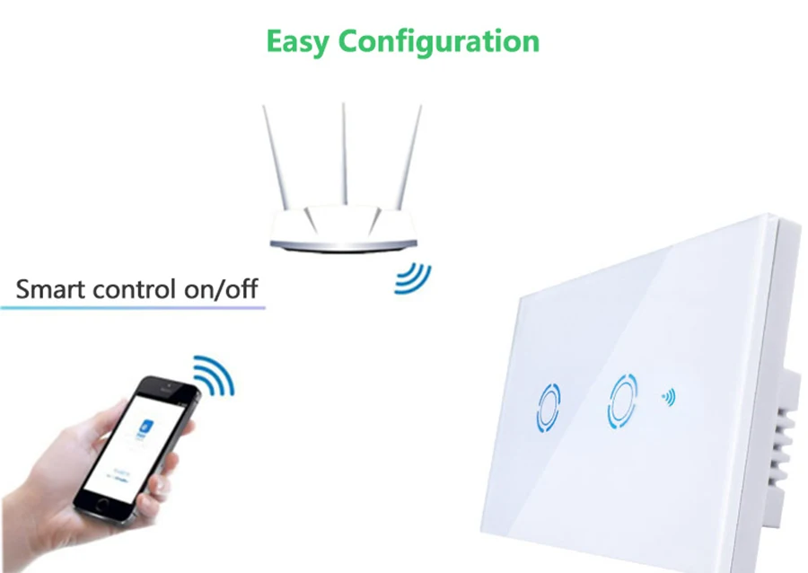 EJLINK AUUS Wifi Switch Ewelink App Remote Control Light Switch Voice Control Work with Alexa, Google Home Smart Switch EW-US01 (7)