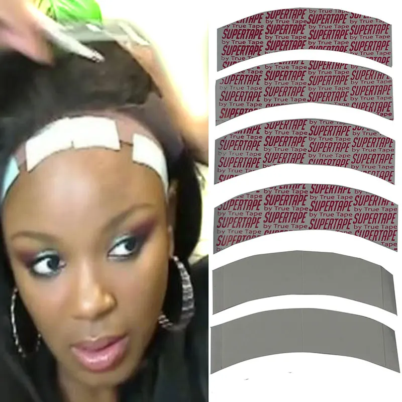 Wig Special Wig Adhesive Tape Waterproof Fashion Hair Extensions Plate Hair Tool Hair Gel Hair Double Sided Tape Drop shipping