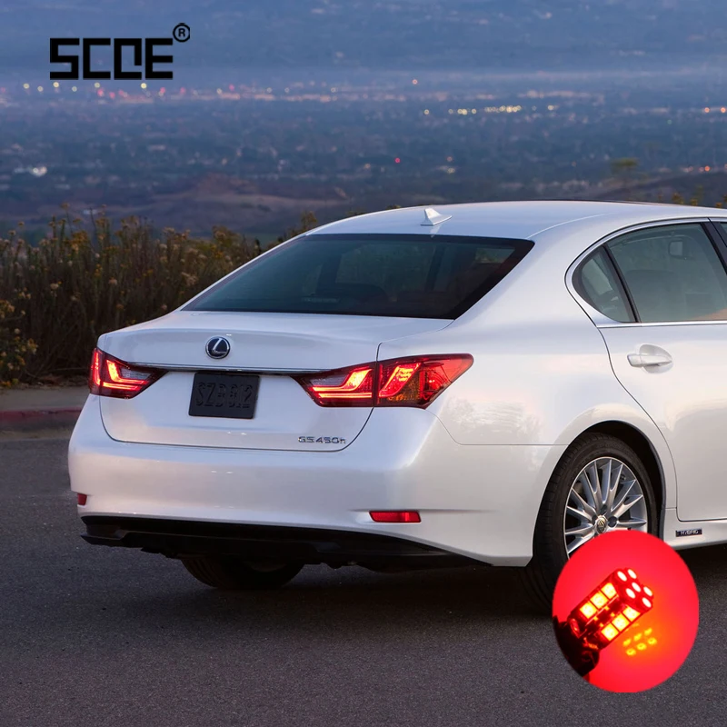 

For Lexus GS 450h GX IS-C IS 2 LX 460 LX 570 RX 350 RX III 450H ES (AVV6,GSV6, ASV6) SCOE Rear Fog Lamp Light Bulb Car Styling